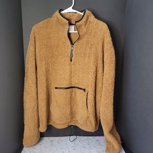 NOBO Fleece Jacket Girls Size 2XL Tan Coat